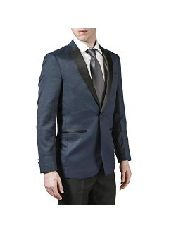 Men's Peak Lapel & Shawl Collar Regular Fit Two Piece Tuxedo Suit