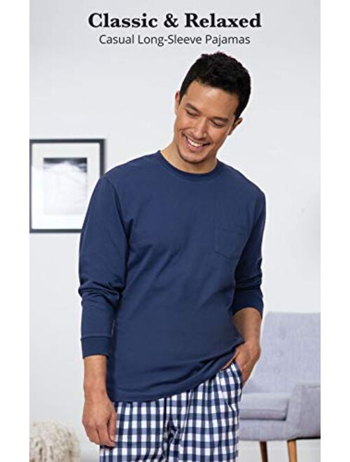 Ringer Tee Pajama Set for Men PajamaGram Mens Pajamas Soft Cotton 