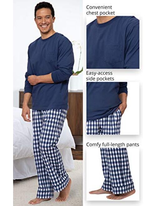 PajamaGram Pajamas for Men Cotton - Mens Pajama Sets