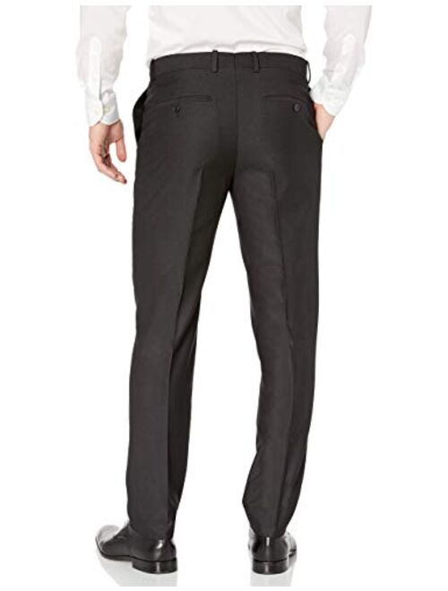 Adam Baker Men's Slim Fit One Button Satin Shawl Collar 2-Piece Tuxedo Suit - Available in Colors