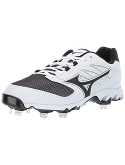 Men's 9-Spike Dominant IC Low Metal Baseball Cleat Athletic Shoe
