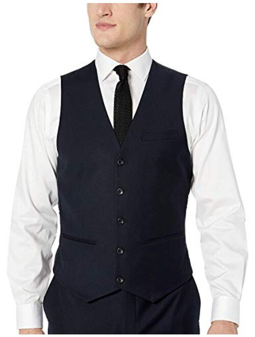 Adam Baker Men's 3-Piece Single Breasted Slim Fit Suit & Tuxedo - Colors