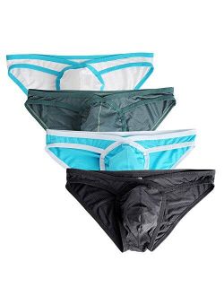 Nightaste Men's Comfort Bikini Briefs Lightweight Soft Triangle Underwear
