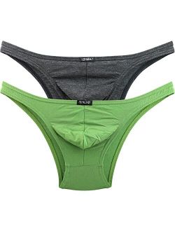 Men's Cheeky Underwear Mens Bikini Panties Sexy Branzilian Back Briefs