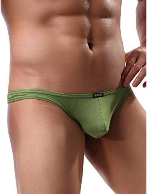 iKingsky Men's Cheeky Underwear Mens Bikini Panties Sexy Branzilian Back Briefs