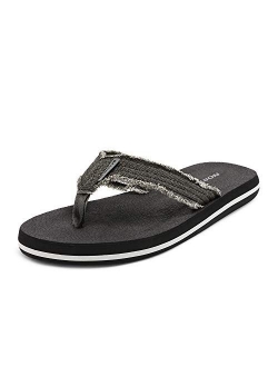 NORTIV 8 Men's Thong Flip Flops Sandals Comfortable Light Weight Beach Sandal