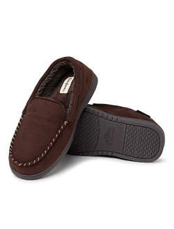 Men's Moccasin with Whipstitch Slipper