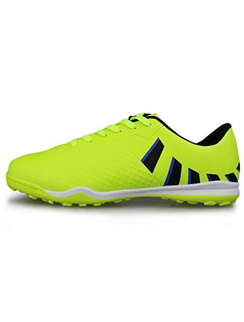 Hawkwell Men's Athletic Lightweight Running Outdoor/Indoor Comfortable Soccer Shoes