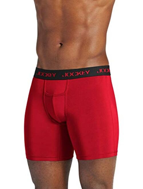 Jockey Men's Underwear Sport Microfiber Boxer Brief