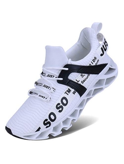Wonesion Breathable Running Slip on Just So So Fashion Sneaker Shoes