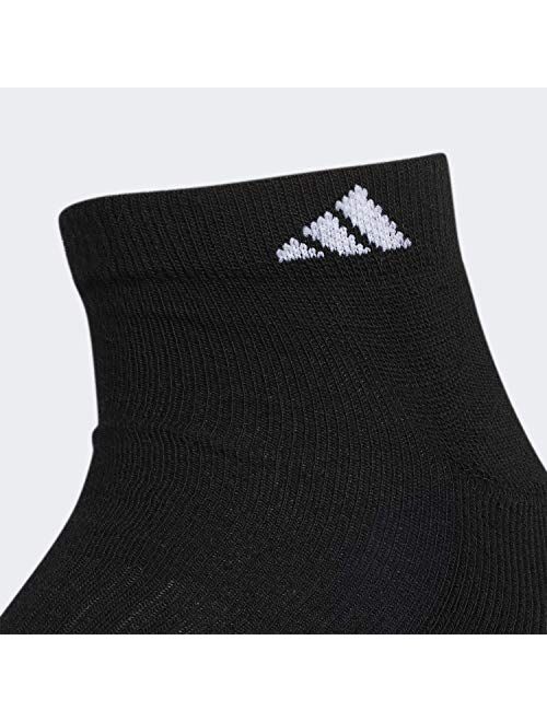 adidas Men's Cushioned Quarter Socks (3-Pair)