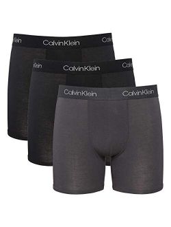 Mens Solid Combo 3 Pack Body Modal Boxer Briefs