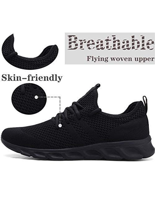 Damyuan Mens Lightweight Balenciaga Look Athletic Running Walking  Sneakers