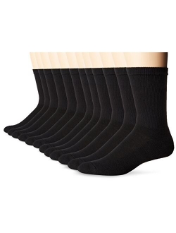 Men's 12-Pack FreshIQ Odor Control Protection and X-Temp Cool and Dry Ankle Socks