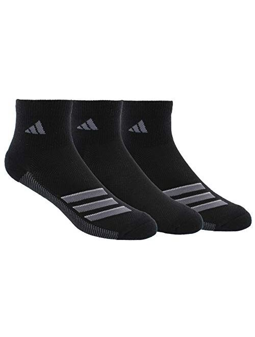 adidas Men's Climacool Superlite Quarter Socks (3 Pack)