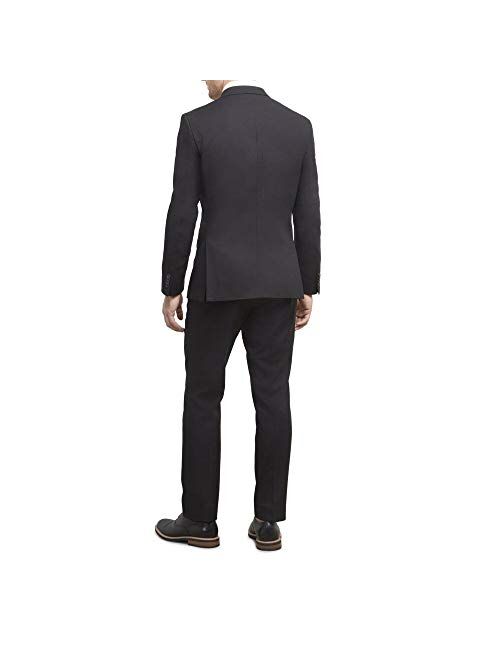 Unlisted, A Kenneth Cole Production Men's Classic Slim-Fit Suit Black 40R
