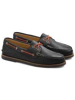 Men's Gold a/O 2-Eye Roustabout Boat Shoes
