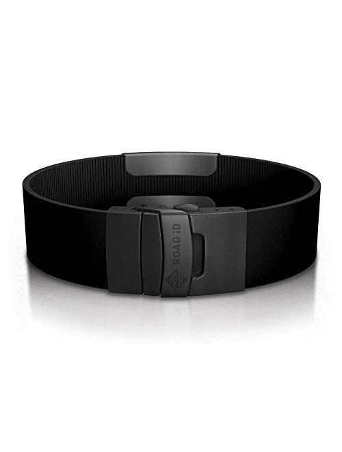 Road ID Bracelet - Official ID Wristband - Silicone Clasp Identification Bracelet and Sport ID for Athletes