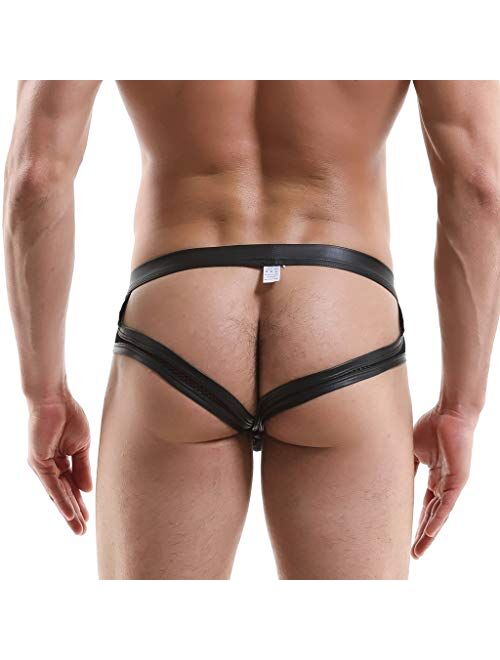 NEARTIME Men's Underwear, Hollow Out Men Underwear Boxers Bulge Pouch Men Shorts Hot