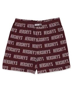 HERSHEY'S Chocolate Bar Reese's Peanut Butter Cup Mens Boxer Lounge Shorts