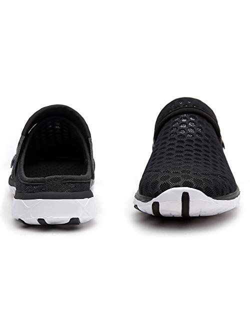 Mens Womens Summer Clogs Slippers Sandals Garden Shoes Breathable Mesh Beach Walking Slippers Shoes Size
