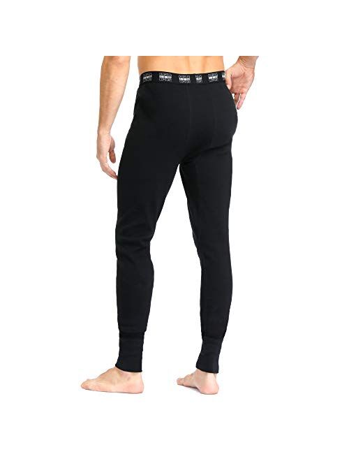 Degrees of Comfort Thermal Underwear for Men | 100% Cotton Long Thermal Pants