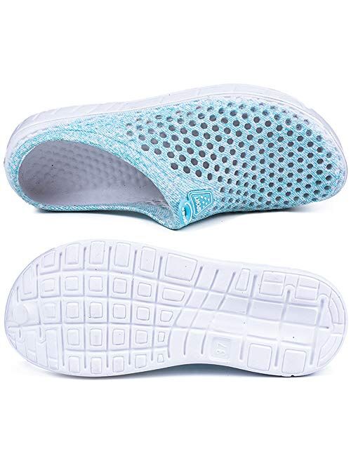 BIGU Garden Clogs Shoes Walking Sandals Quick Dry Non-Slip Floor Bath Slippers
