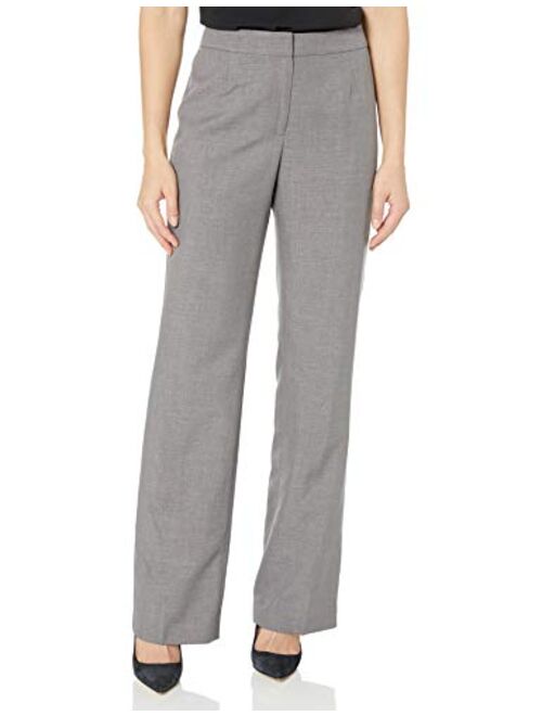 Le Suit Women's 3 Button Grey Pant Suit
