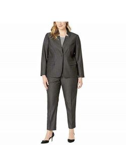 TAHARI by ASL Plus Size 24W Novelty Stand Collar 2-Piece Pantsuit NWT $310