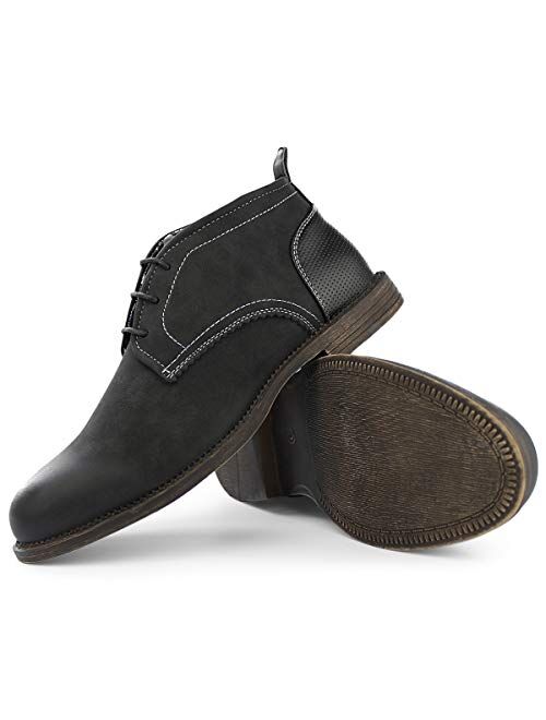 MERRYLAND Men's Classic Desert Shoes Chukka Boots