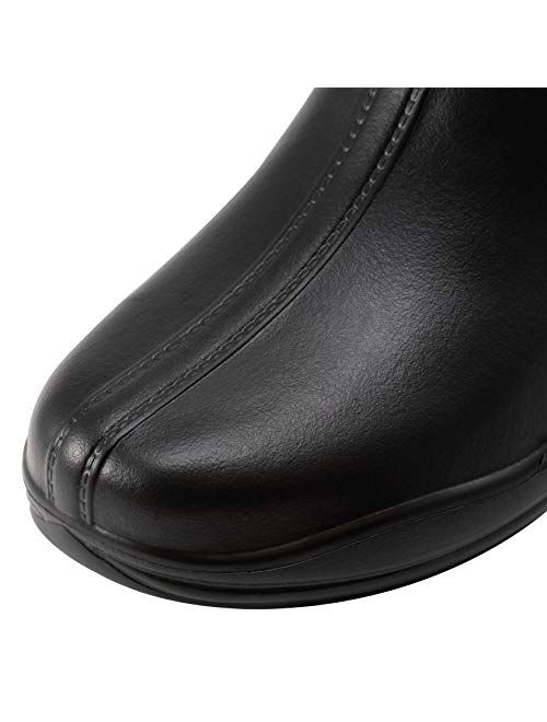 Clogs Rubber Garden Shoes for Men - Non-Slip Galoshoes - Waterproof Rain Boots - Lawn Care Footwear