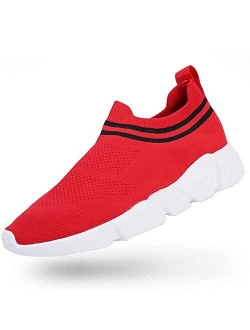 ziitop Women's Fashion Sneakers Walking Shoes, Balenciaga Look Breathable, Casual Athletic Running Shoes Knitted Socks Shoes