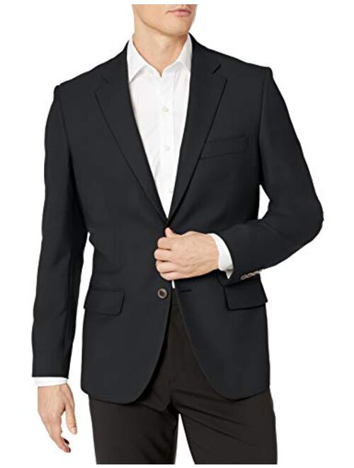 Amazon Essentials Men's Long-Sleeve Classic-fit Button-Front Stretch Blazer