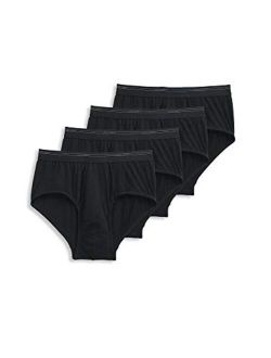 Men's Underwear Classic Cotton Mesh Brief - 4 Pack