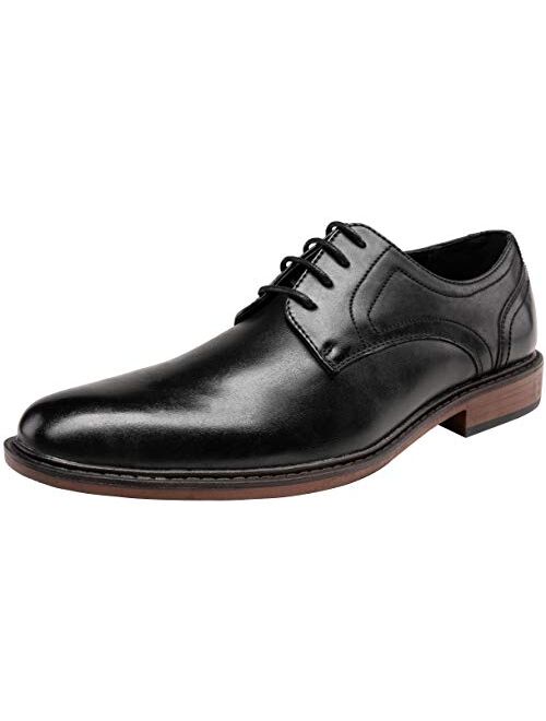 JOUSEN Mens Dress Shoes Modern Brogue Oxford Business Wingtip Shoes