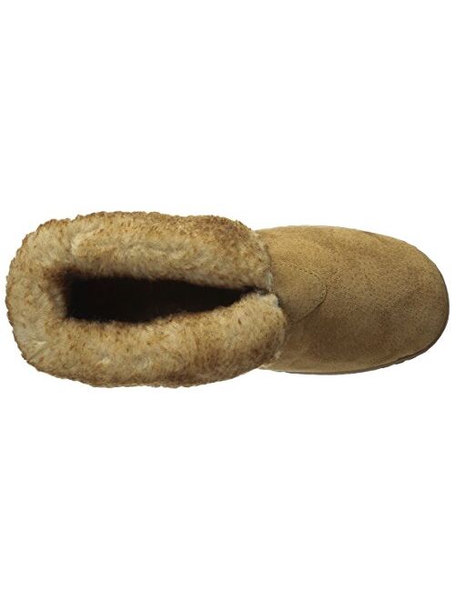 Lamo Men's Bootie Shoe, Suede, Chestnut