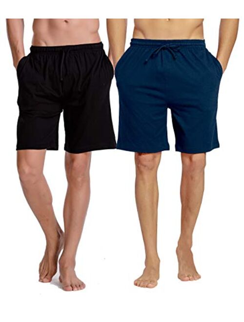 CYZ Men's Comfort Cotton Jersey Shorts with Pockets