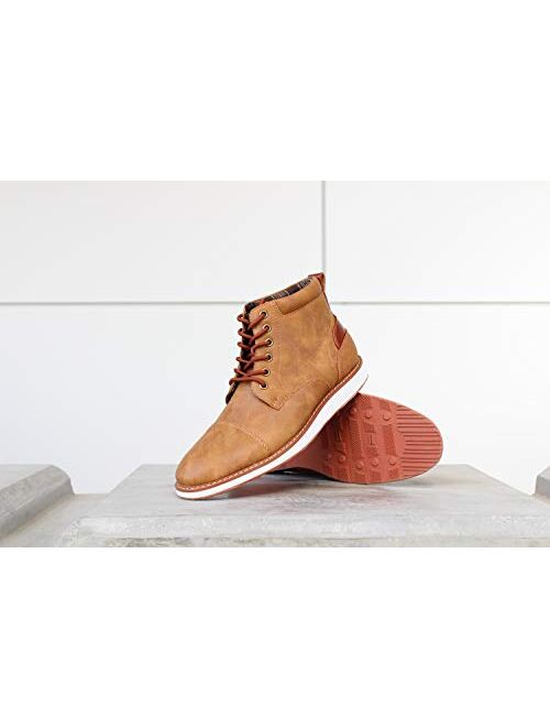 Buy Ferro Aldo Birt MFA506027 Mens Memory Foam Casual Mid-Top Sneaker  Desert Vegan Leather Chukka Boots online | Topofstyle