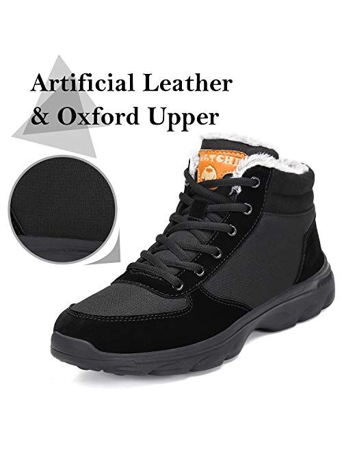 Buy Mishansha Mens Womens Winter Snow Hiking Boots Fur Lined Warm Non