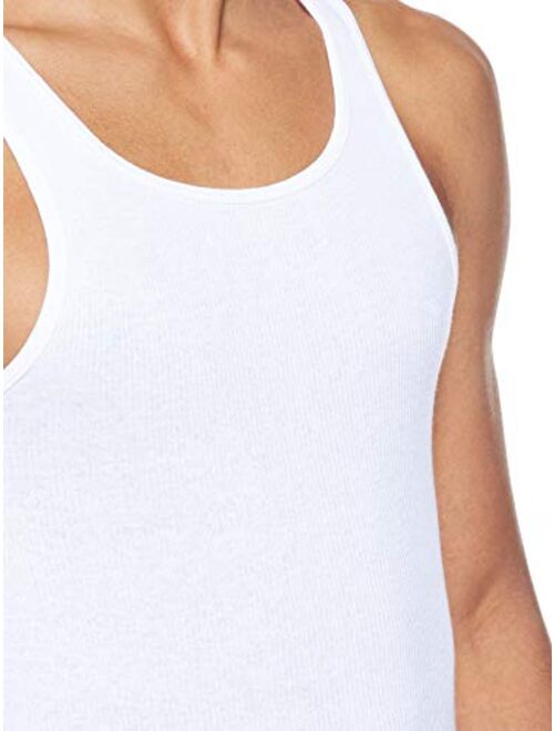 Hanes Men's 3-Pack Cotton Solid Scoop Neck A-Shirt