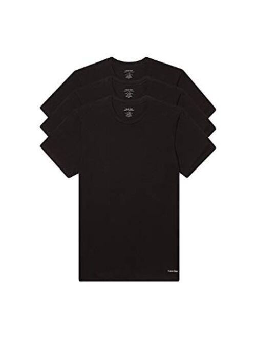 Calvin Klein Men's Cotton Classics Multipack Crew Neck T-Shirts