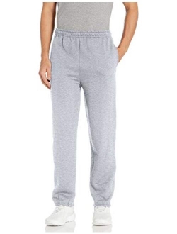 Men's Fleece Elastic Bottom Pocketed Pant