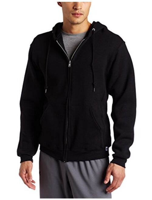 Russell Athletic Men's Dri Power Full Zip Fleece fusion knit Hoodie Jacket