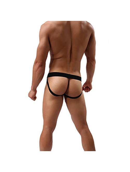 MuscleMate Mens Thong G-String Mens Comfort Underwear Jockstrap Mens Undie 