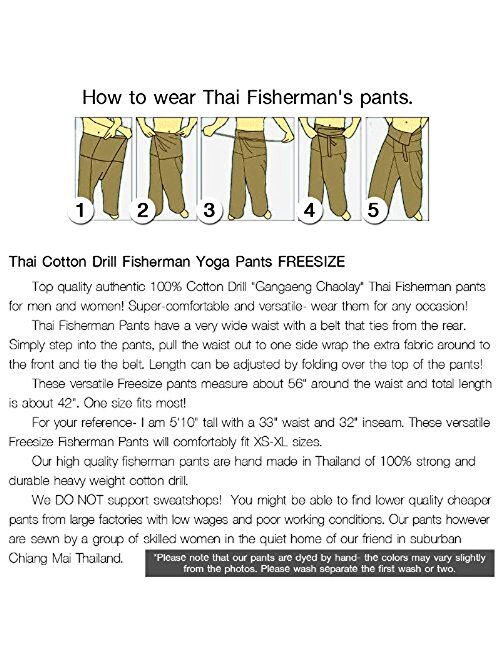 Yoga Pants Fisherman Trousers Day-to-day Relaxation Wear Around the House Plus Size Color Solid Olive