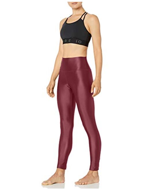 Amazon Brand - Core 10 Women's Icon Series Liquid Shine High Waist Yoga Legging 27