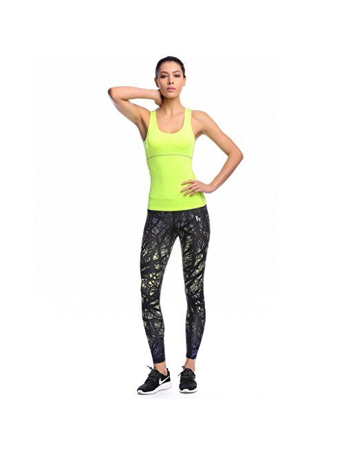 MINIBEAR Women's Yoga Pants, Workout Leggings,Hip Slimming Pants S/M/L/XL