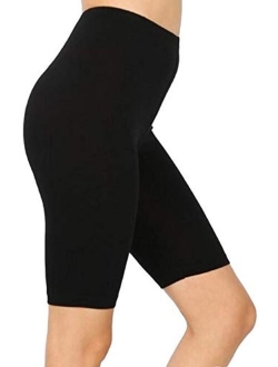 Zenana Women Fold Over Waist Cotton Stretch Flare Leg Boot Cut Yoga Pants Leggings