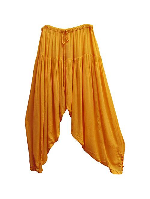 Indian Bohemian Alibaba Gypsy Hippie Meditation Yoga Gauze Clothing Harem Pants