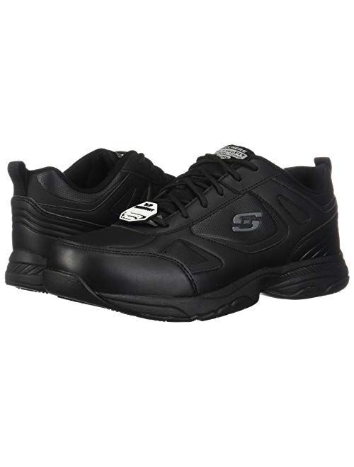 Skechers for Work Men's Dighton Slip Resistant Work Shoe